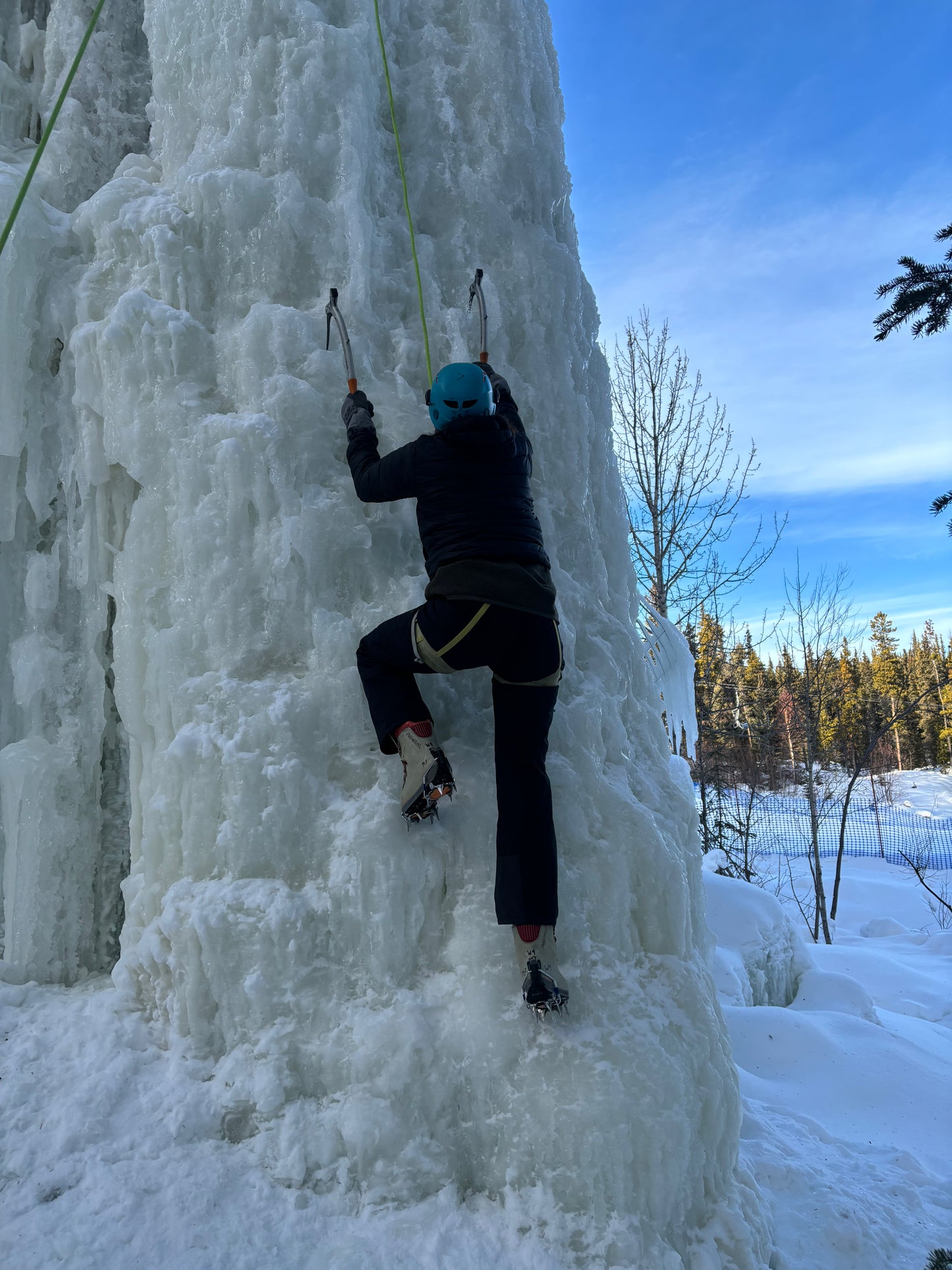 Intro to ice climbing & Fondue night