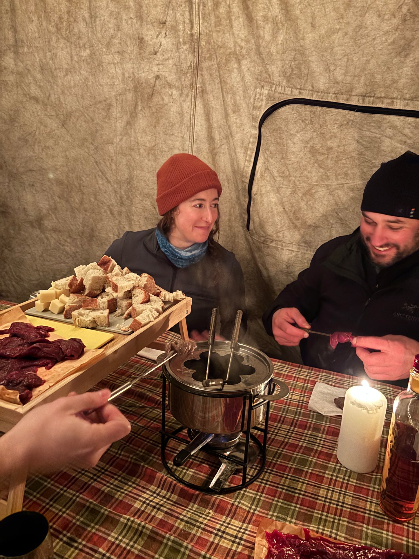 Intro to ice climbing & Fondue night